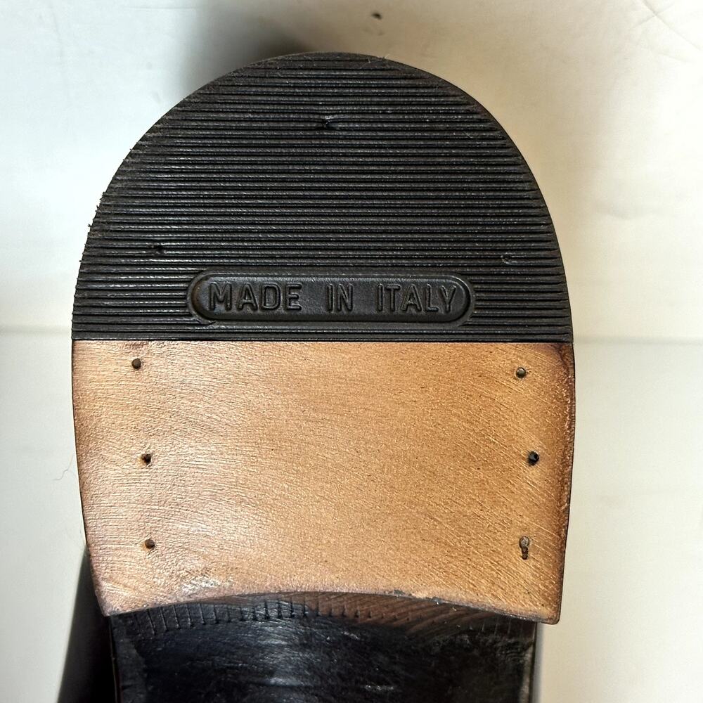 RESOLED Tom Ford Penny Loafer Burgundy Calf Made in Italy UK 9.5 US 10.5 D - Picture 12 of 12